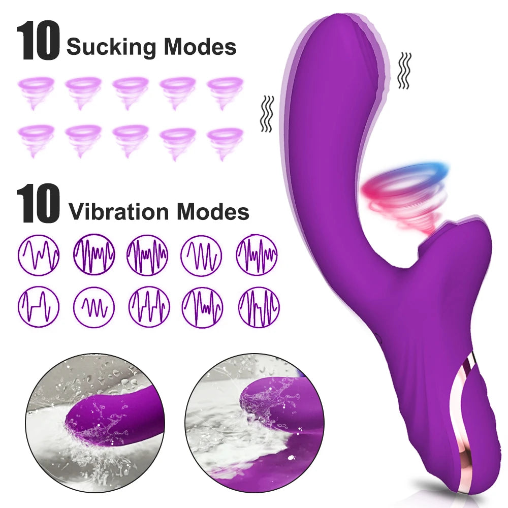 20-Mode Clitoral Sucking Vibrator